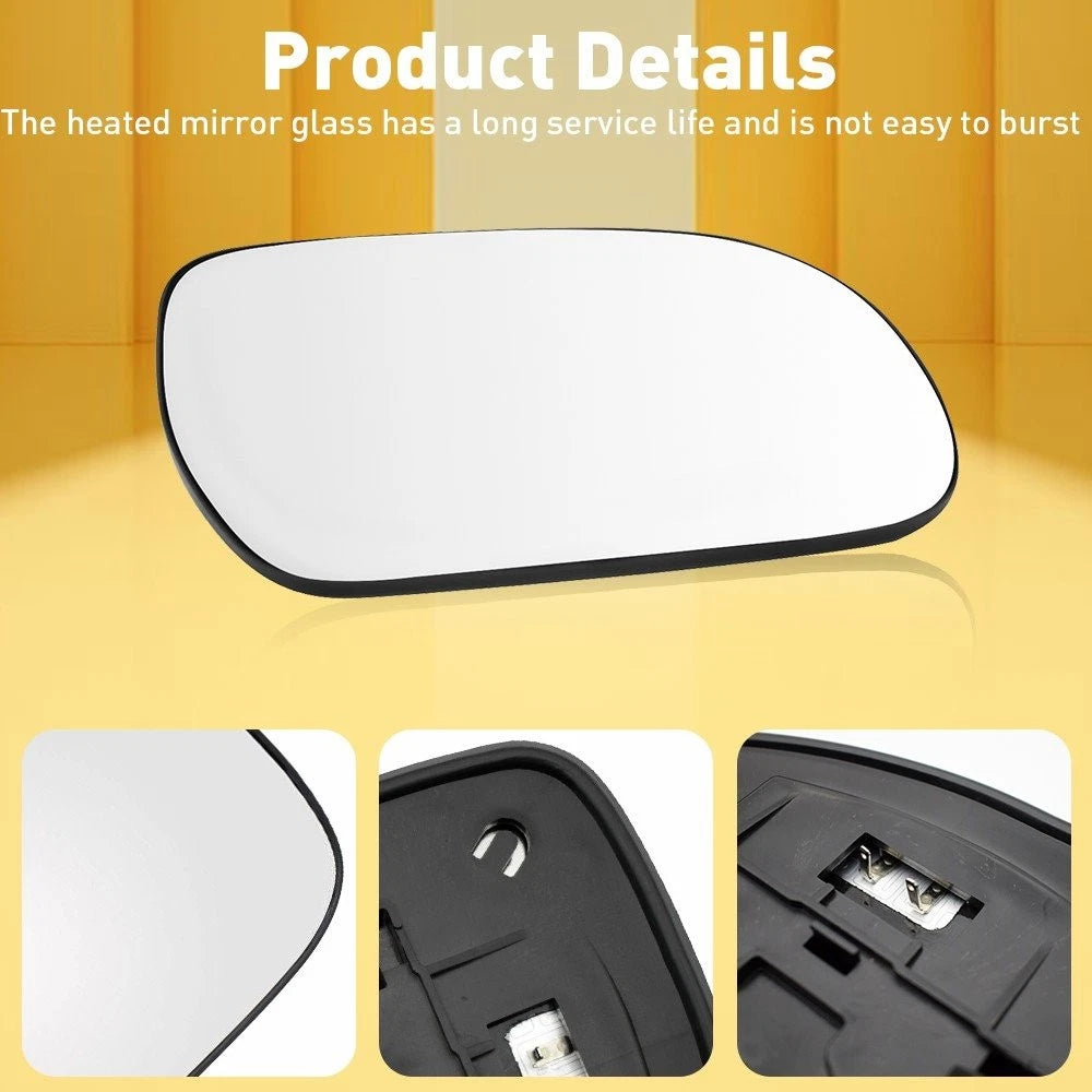 Right Passenger Side Heated Mirror Glass for 04-09 RX300 Lexus RX330 RX350 400H 6B93BC-57
