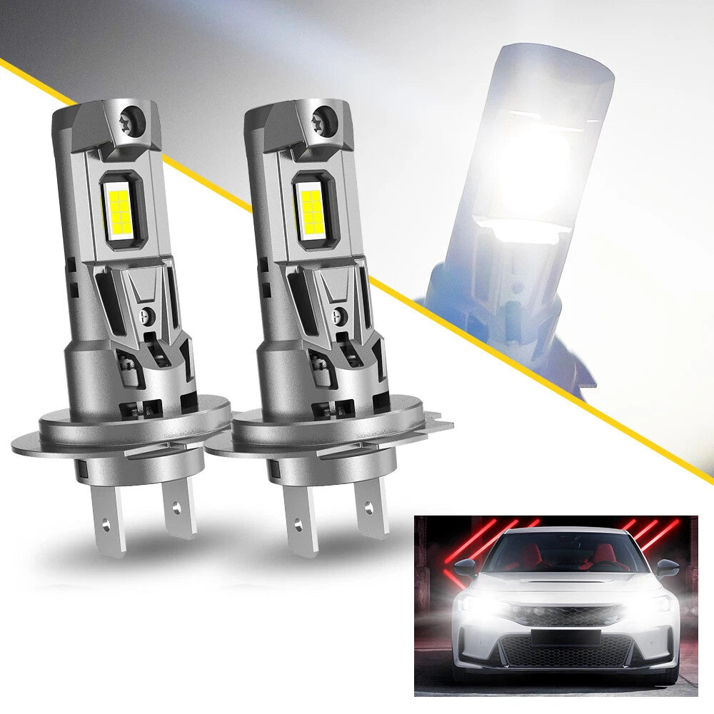 2x Super Bright H7 LED Headlight Bulbs Conversion High Kit Low Beam 6000K White 6B93BC-57