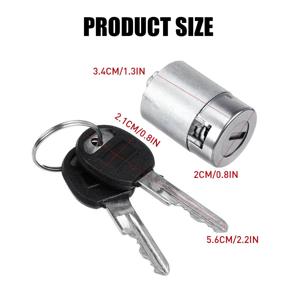 Set Door Lock Cylinder Kit with for Keys GMC Chevy C1500 K1500 Tahoe Yukon EOA 6B93BC-57