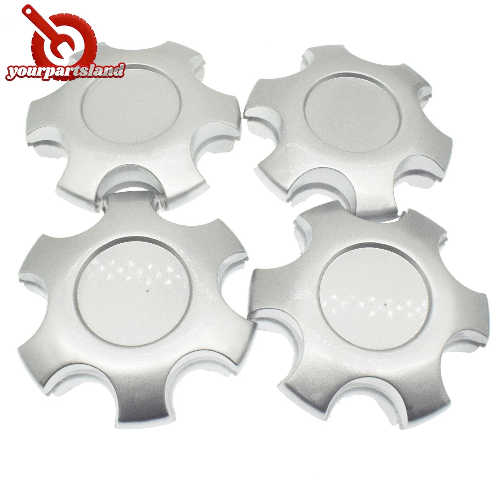 4PCS For Toyota Tacoma 2005-2015 Wheel Center Hub Cap Sliver 42603-AD060 6B93BC-57
