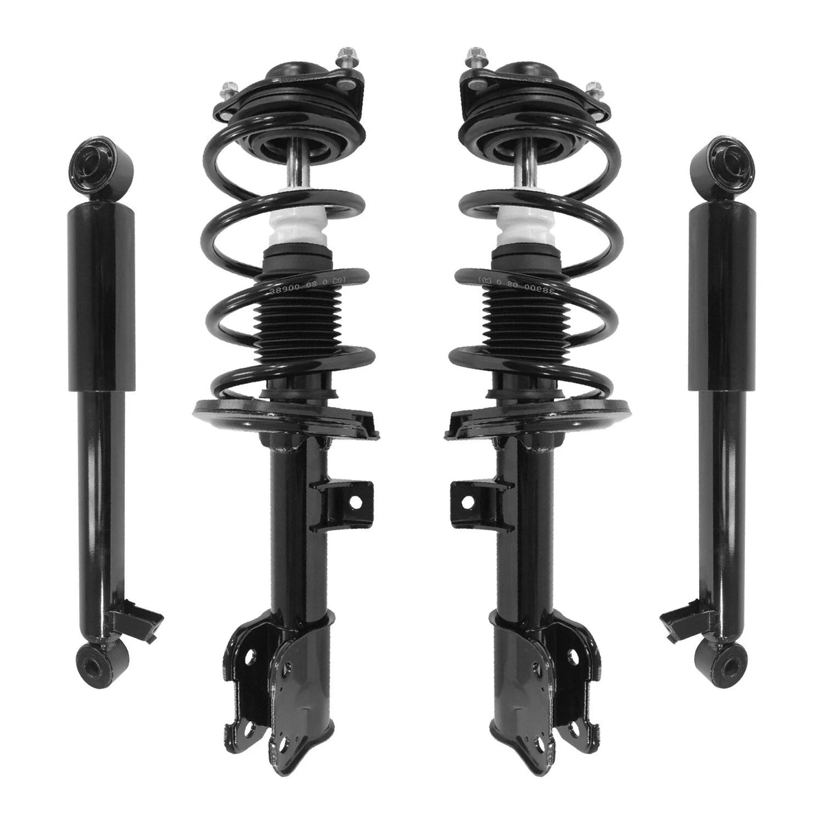Front & Rear Complete Strut Assembly Shock Kit for 2013-2014 Hyundai Santa Fe 6B93BC-57