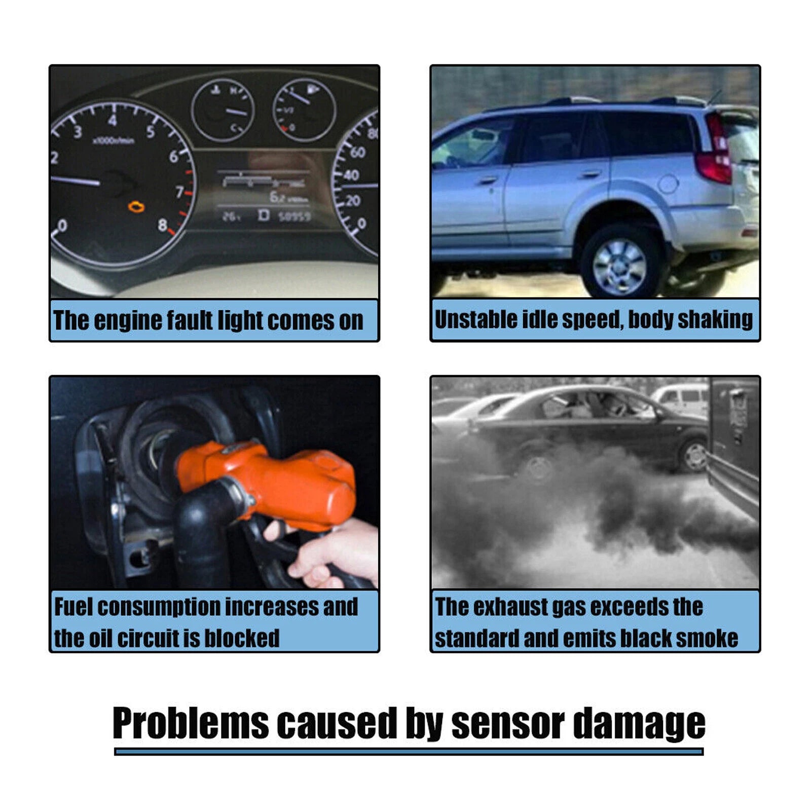 Downstream Oxygen O2 Sensor For Nissan NV200 Altima Murano Quest V6 226A0-3NT0A 6B93BC-57