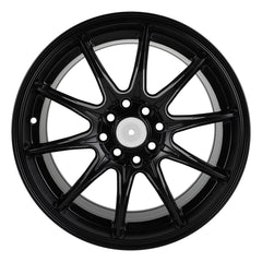 16x7 inch 4x100/114.3 PCD 38mm Offset Wheel Rim Matt Black KOEEP