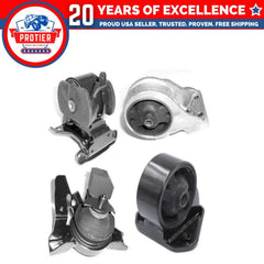 Motor & Trans Mount Set Compatible for 2001-2006 Hyundai Santa Fe 2.4/ 2.7L 4PCS 6B93BC-57