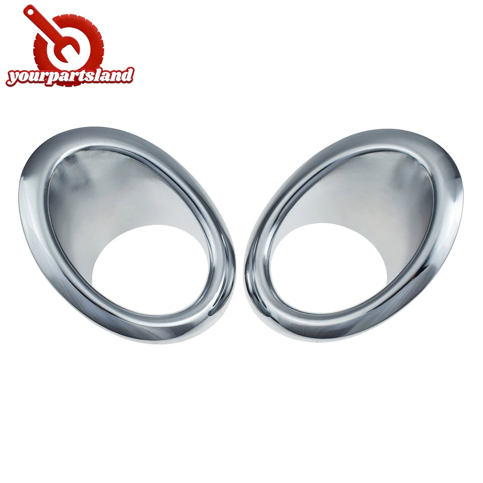 For NISSAN X-TRAIL XTRAIL T31 2011 2012 Chrome Front LH RH Lamp Cover Fog Light 6B93BC-57