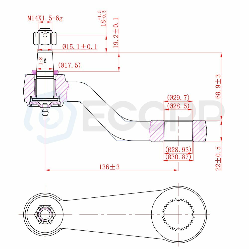 7pc Inner Outer Tie Rod 4-Groove Pitman Idler Arm for Suburban 1500 Tahoe Yukon 6B93BC-57
