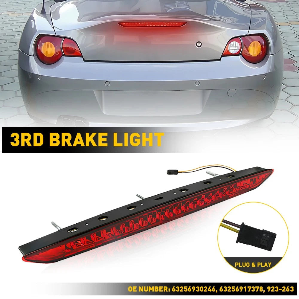 FOR BMW Z4 E85 2003-2008 LED 3RD THIRD BRAKE LIGHT TAIL STOP LAMP 63256930246 EA 6B93BC-57