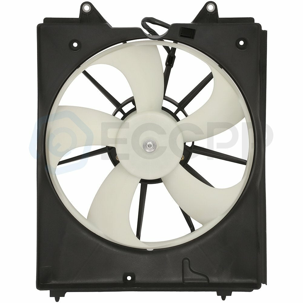 AC Condenser Cooling Fan Kit For 2011 2012 2013-2017 Honda Odyssey 6B93BC-57