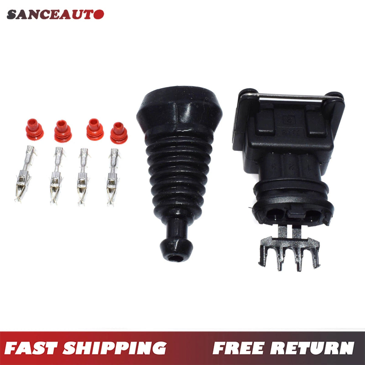 3pin EV1 TPS Throttle Position Sensor IAC Idle Air Control Connector For VW Audi 6B93BC-57