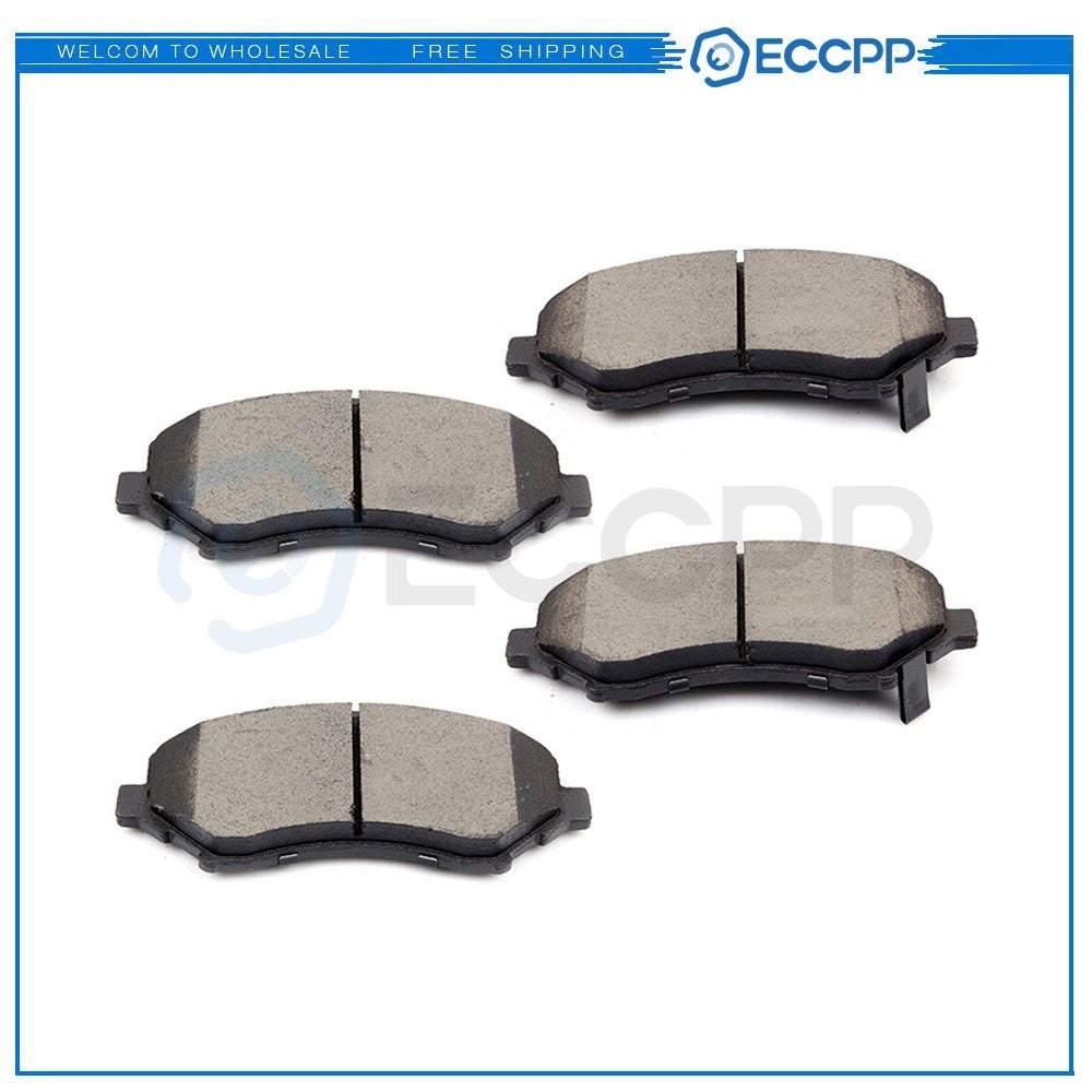 Front Ceramic Brake Pads For Jeep Wrangler Dodge Journey Chrysler Town & Country 6B93BC-57