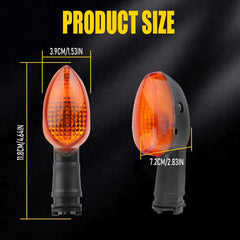 2X Front /Rear Turn Signal Amber For Yamaha YZF R3 2015-2021/YZF R1 2002-2014 EA 6B93BC-57