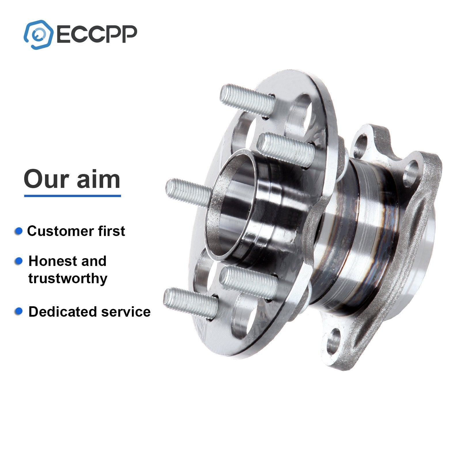 1Pc Wheel Hub Bearing Rear AWD For Toyota Highlander Venza Lexus RX330 RX350 6B93BC-57