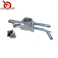 2PCS Thermostat & Housing Set for Hyundai Elantra 2001 2002 2003 2004 2005 2006 6B93BC-57