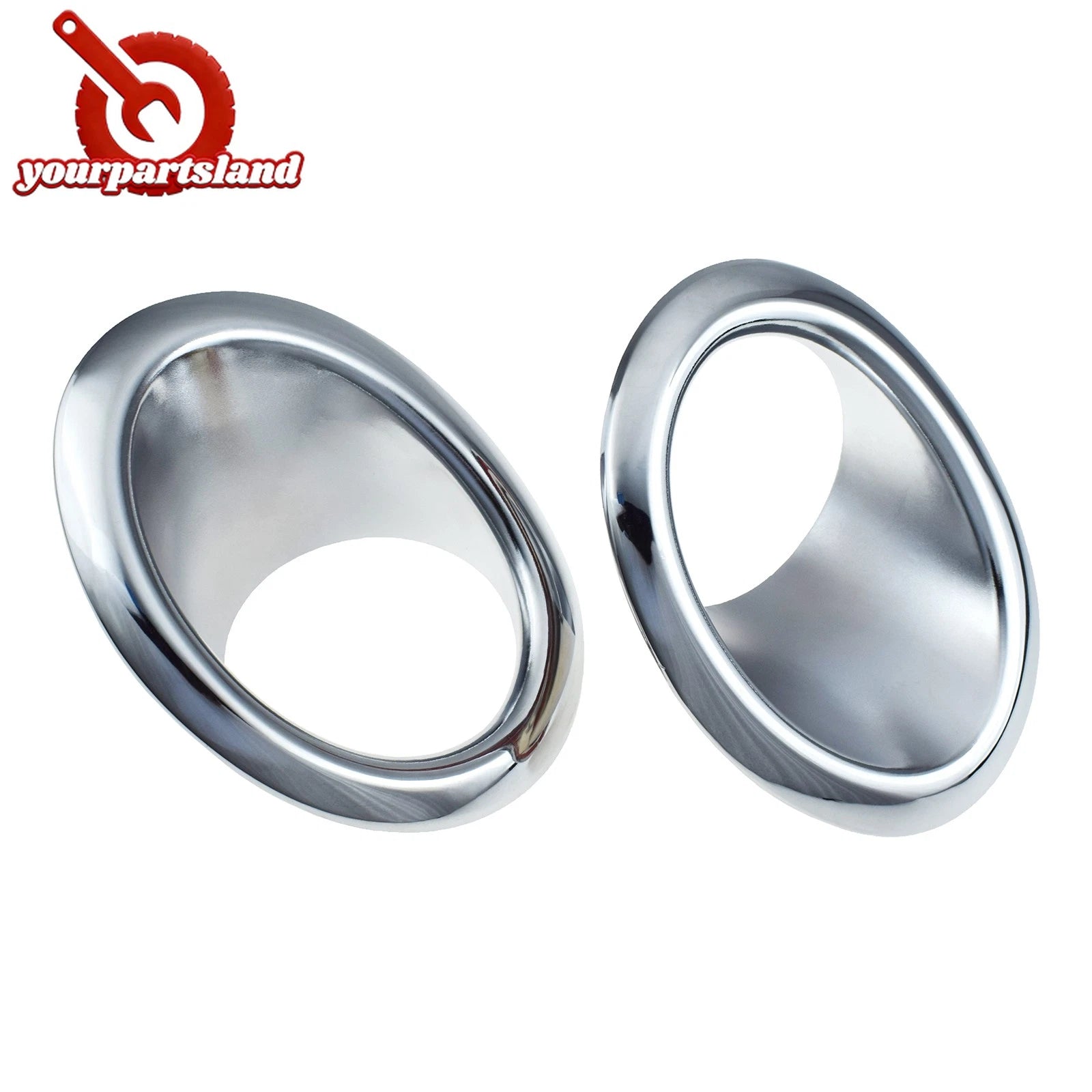 For NISSAN X-TRAIL XTRAIL T31 2011 2012 Chrome Front LH RH Lamp Cover Fog Light 6B93BC-57