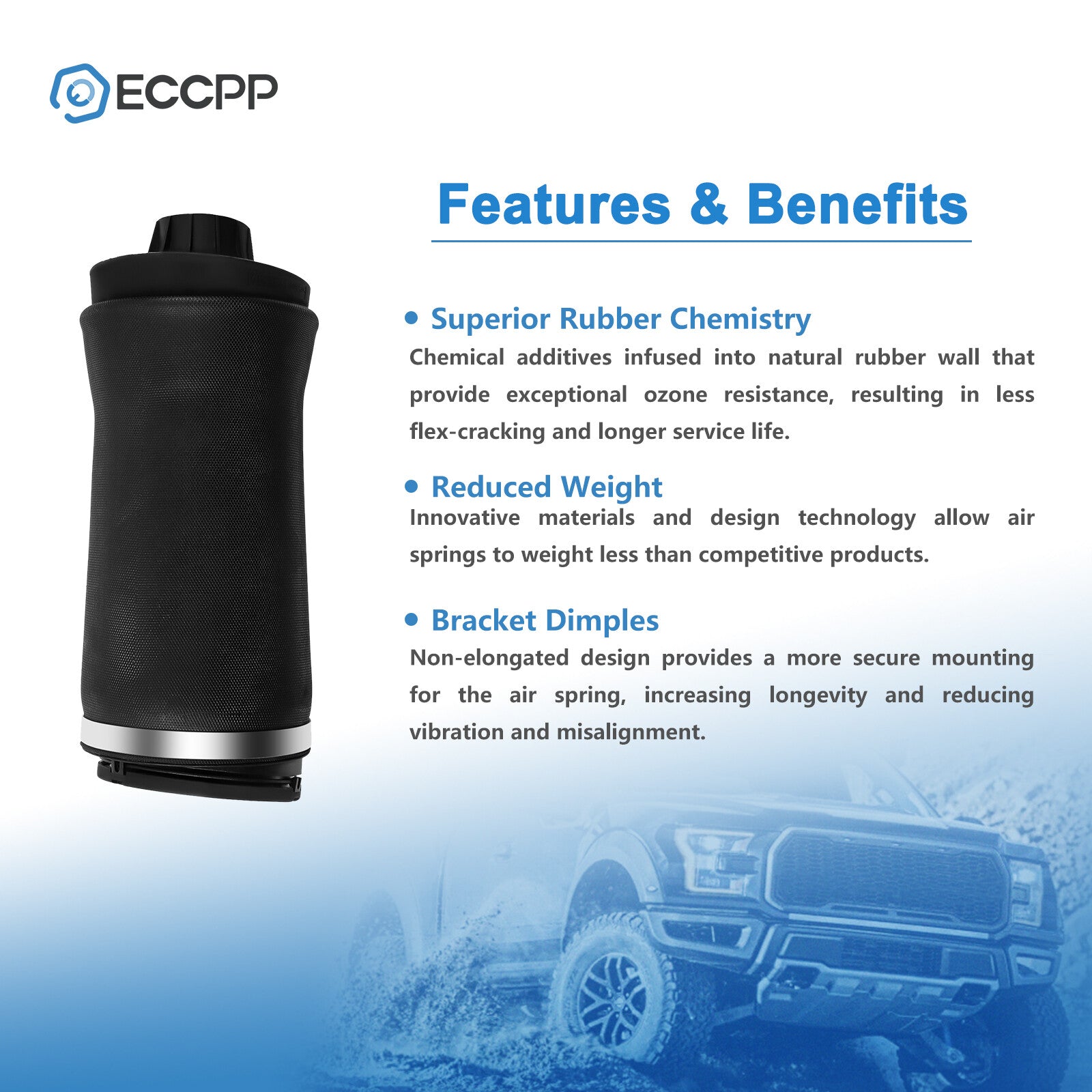 Rear Air Suspension Spring For Jeep Grand Cherokee WK2 Overland SRT8 2011-2016 6B93BC-57