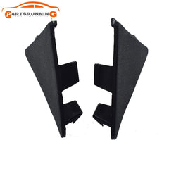 2pcs Front Bumper Tow Hook Lid Cover Lower Grille Cap For 2014-16 Mazda 3 &Sport 6B93BC-57