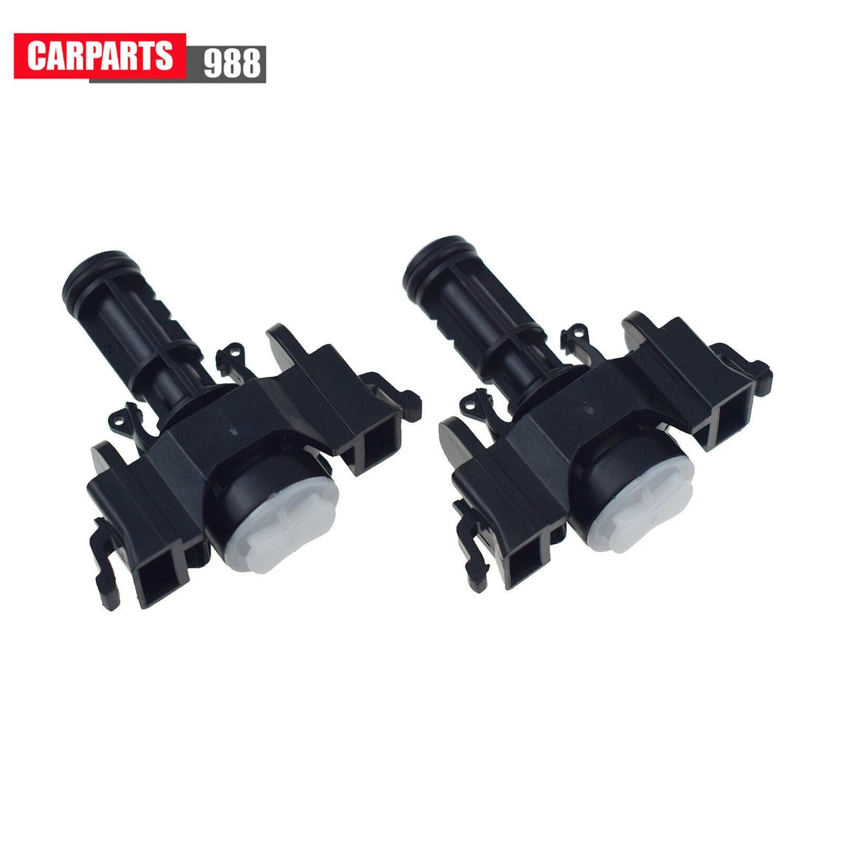 Pair Left Right Headlamp Cleaning Washer Nozzle For Hyundai Tucson 2015-2018 6B93BC-57