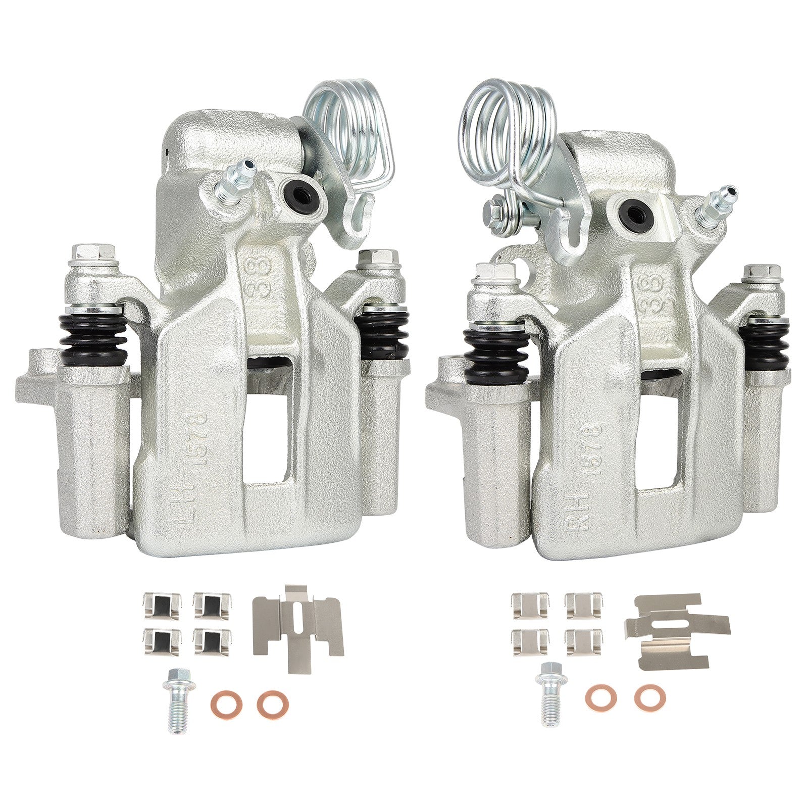 Rear Left Right Brake Calipers 2Pcs For 1999-2004 Ford Mustang 18B4825, 18B4824 6B93BC-57