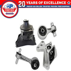 Motor & Trans Mount 4PCS Set fit 2006-2010 Honda Civic 1.8L for Manual Trans 6B93BC-57