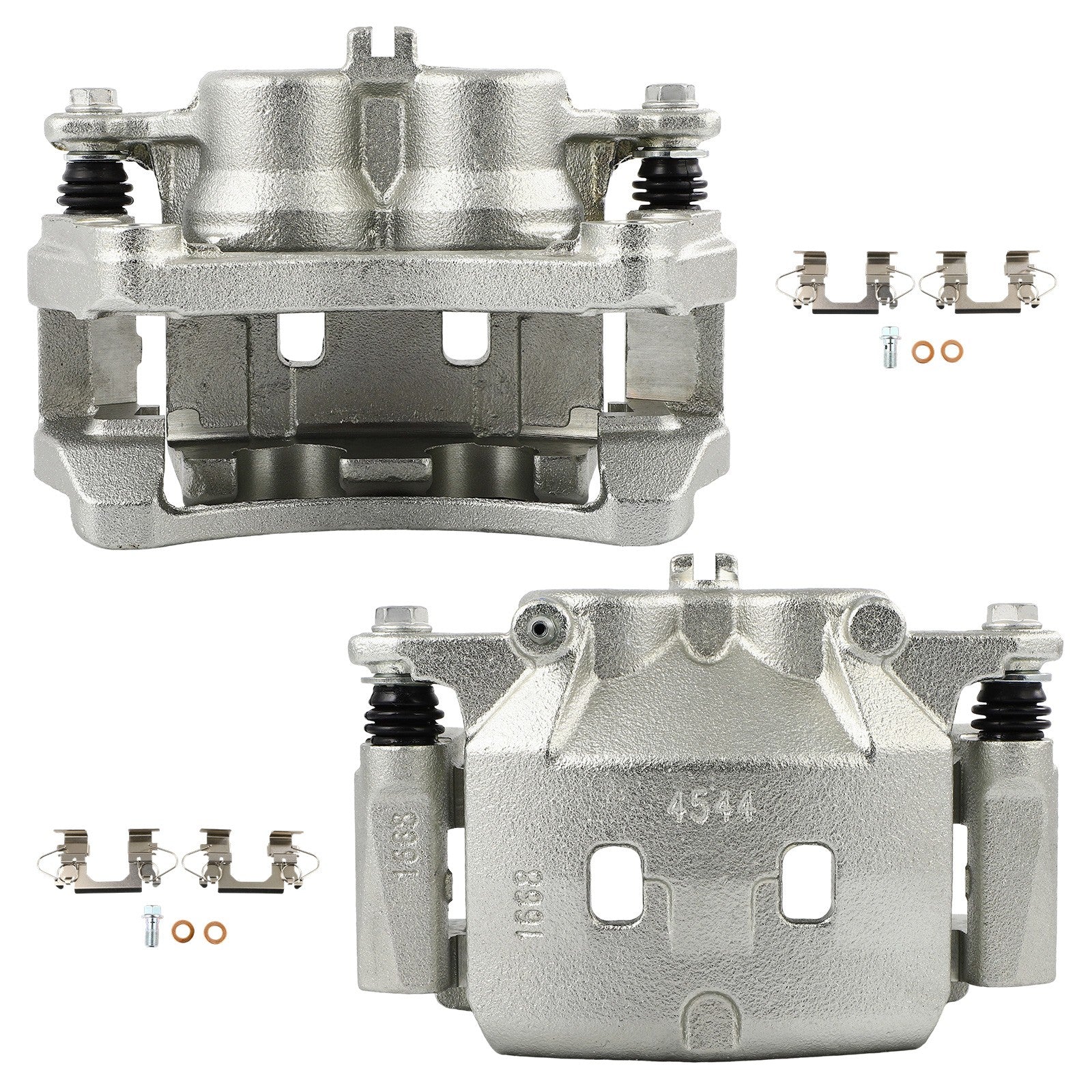 Front Brake Calipers 2Pcs For 2014-2018 Infiniti Q50 2017-2018 Infiniti Q60 6B93BC-57