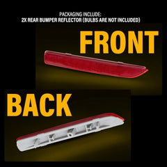 2X For 2020-2022 Nissan Sentra SR SV S 2.0L Rear Bumper Reflector Marker Light A 6B93BC-57
