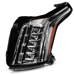Driver Left Side LED Headlight For 2015-2020 Cadillac Escalade 6.2L Black Amber KOEEP
