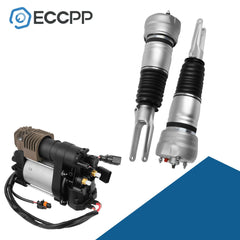 3PCS Front Air Suspension Shock Compressor For Porsche Panamera 970 G1 2010-2013 6B93BC-57