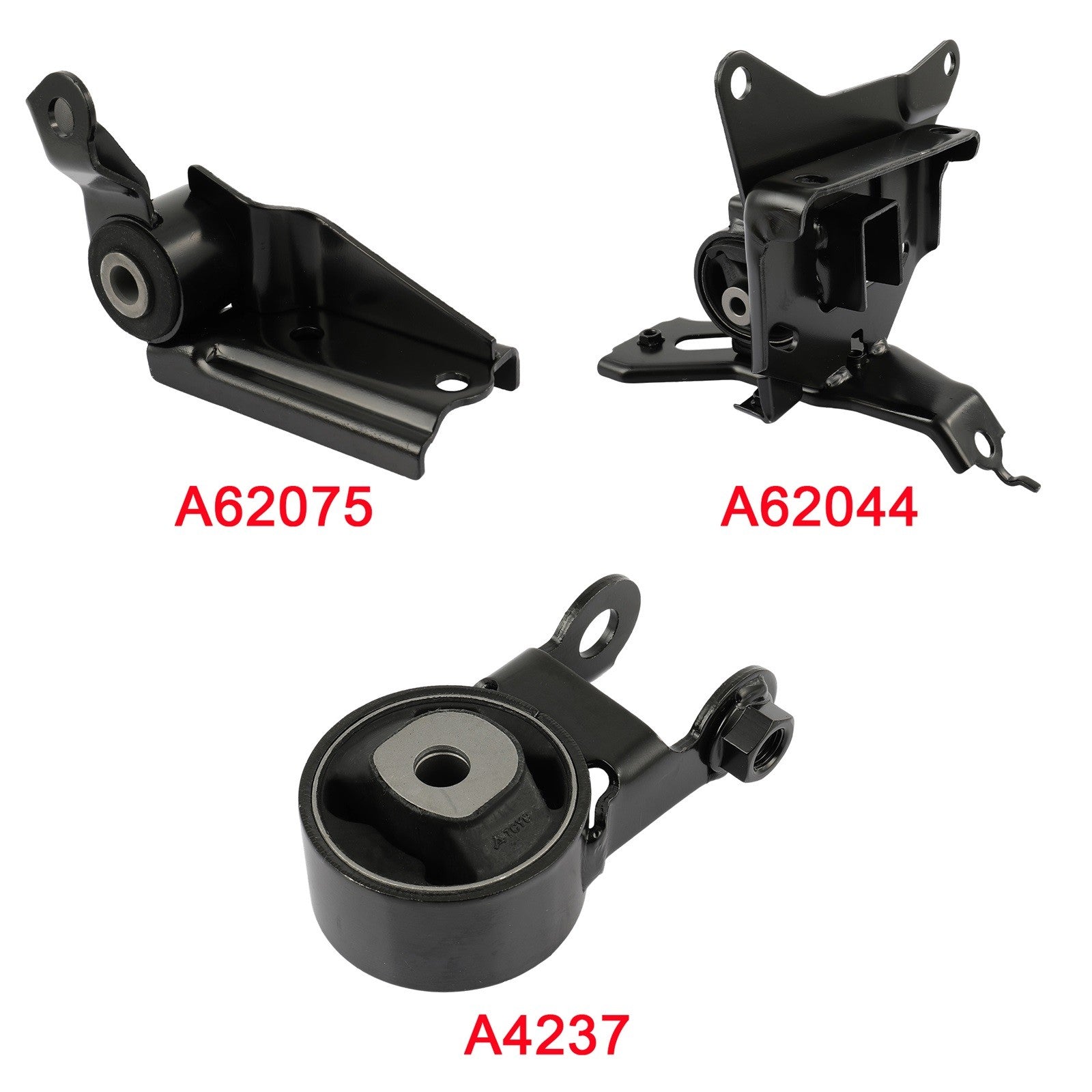 3x Engine Motor & Transmission Mount for Scion xD 2008-2014 L4 1.8L Automatic 6B93BC-57