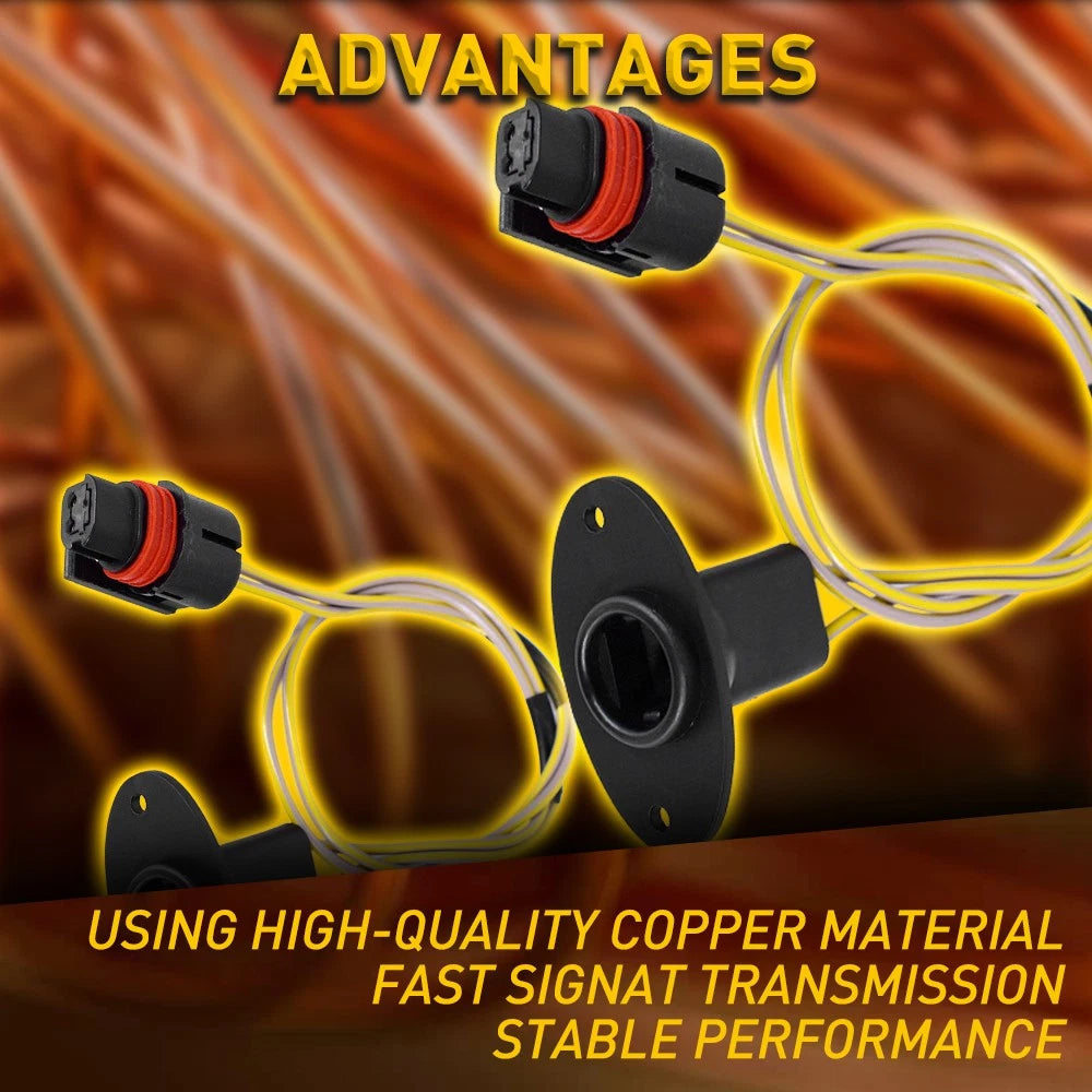 For 1994-2001 Dodge Ram 1500 License Plate Light Wire & Harnesses Assembly Kit A 6B93BC-57