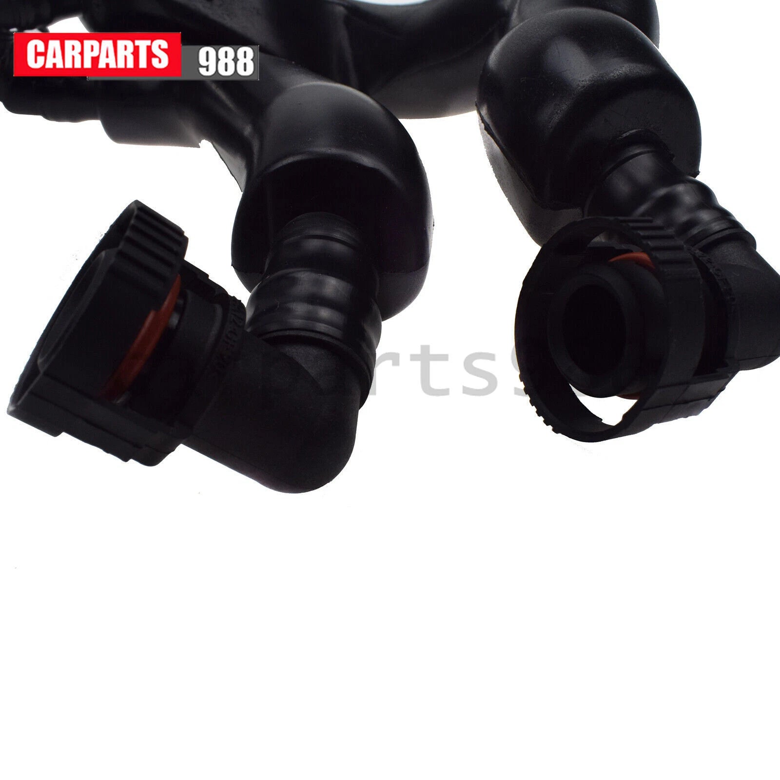 2Pcs Crankcase Breather Hoses for BMW 545i 645Ci 745Li 11617547185 11617547186 6B93BC-57