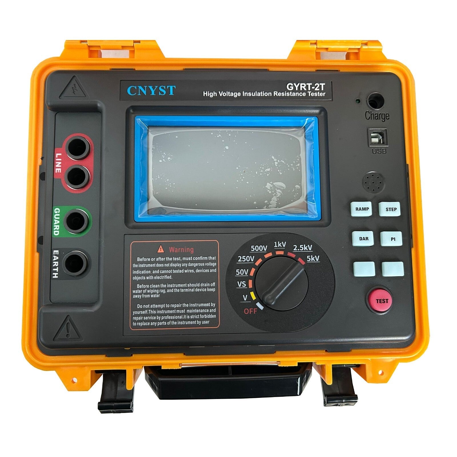 5KV High Voltage Insulation Tester with Output Voltage Accuracy (5%~10%)±10V 6B93BC-57
