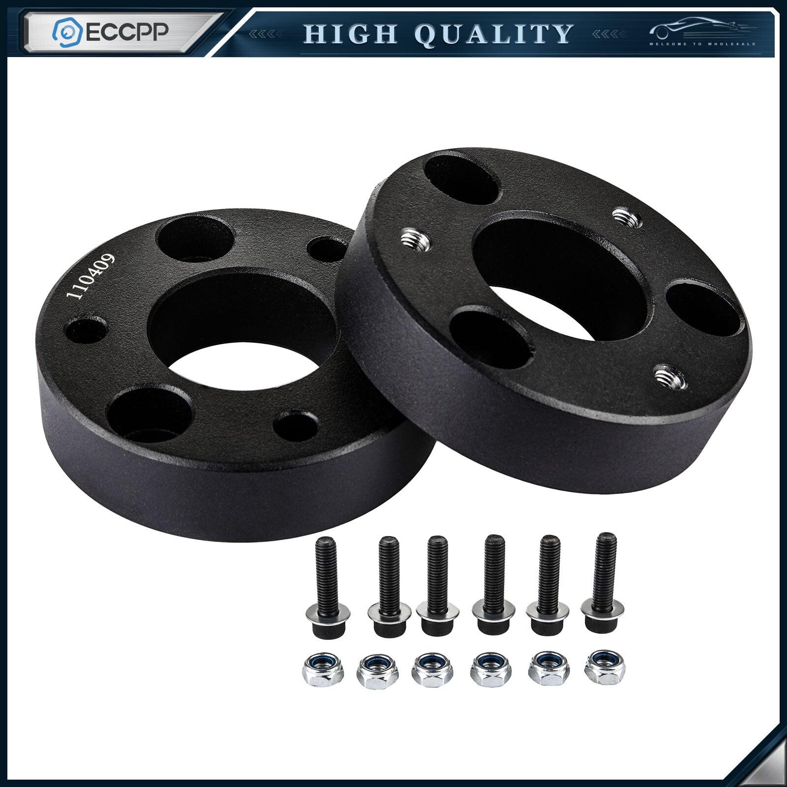 2" Front Leveling Kit & Complete Struts Shocks Fits Dodge Ram 1500 2006-2008 4WD 6B93BC-57