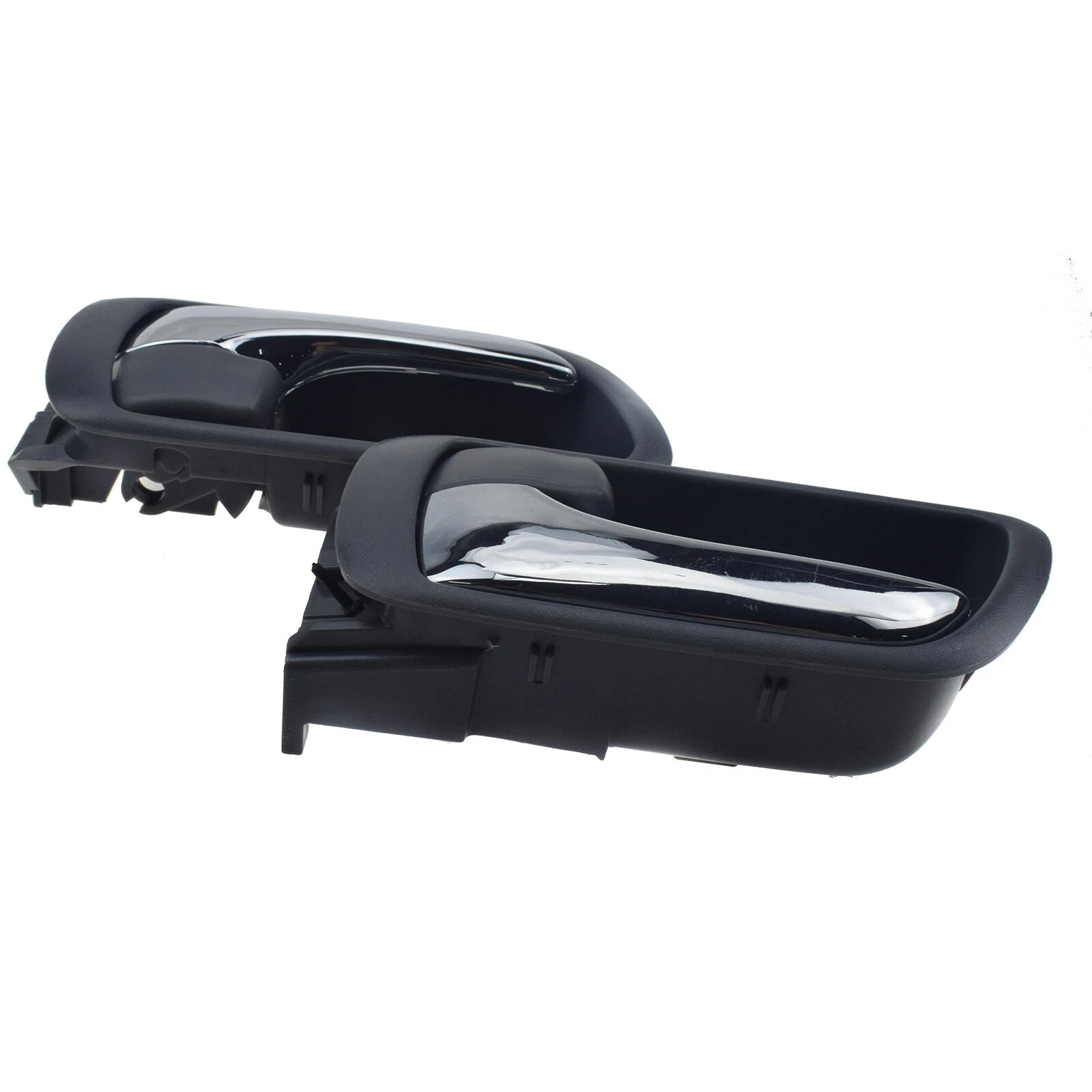 2Pcs Interior Door Handle Left Right Gray Chrome For Toyota Camry 2002-2006 6B93BC-57