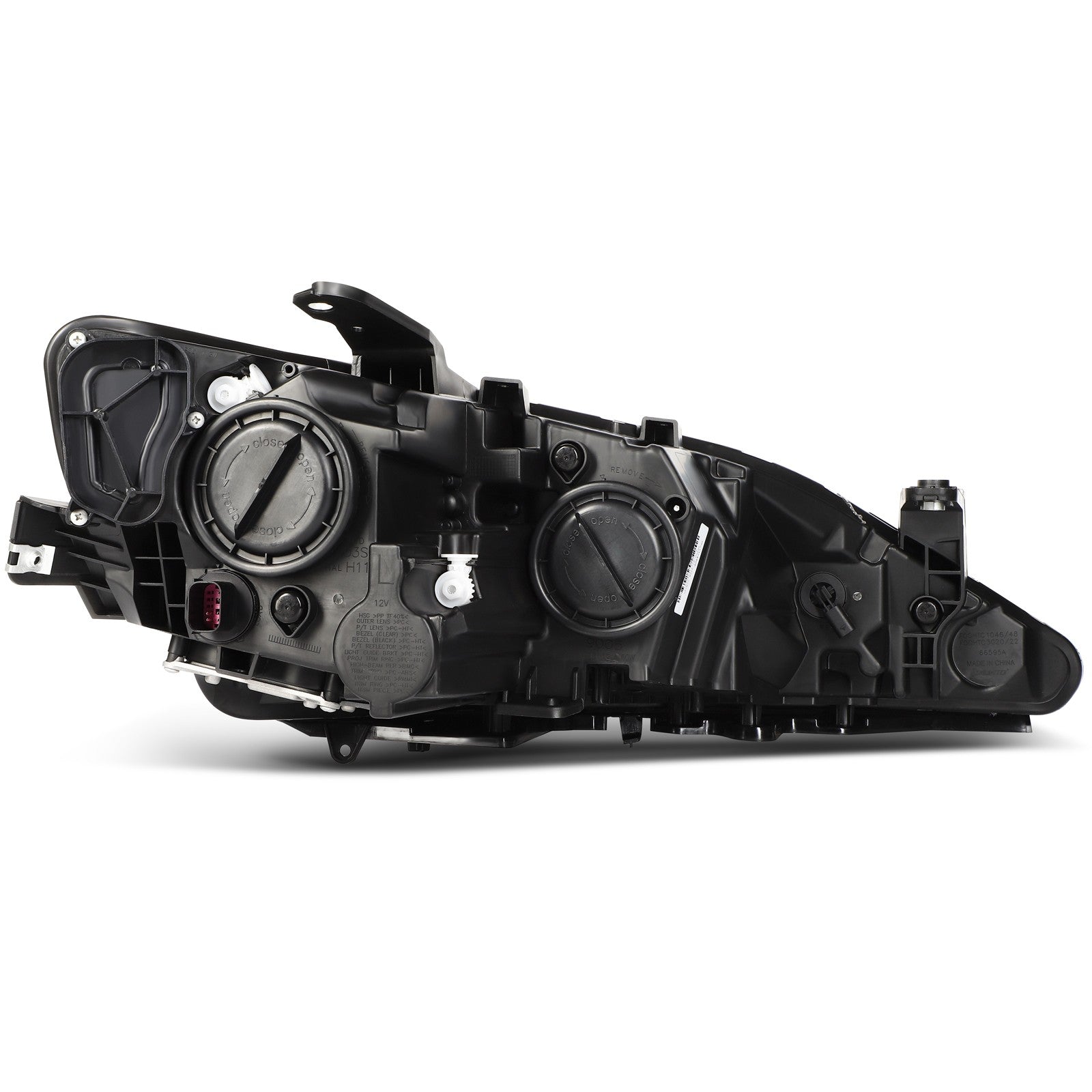 Driver Left Side Headlight For 2017-2020 Chrysler Pacifica Voyager 3.6L Black 6B93BC-57