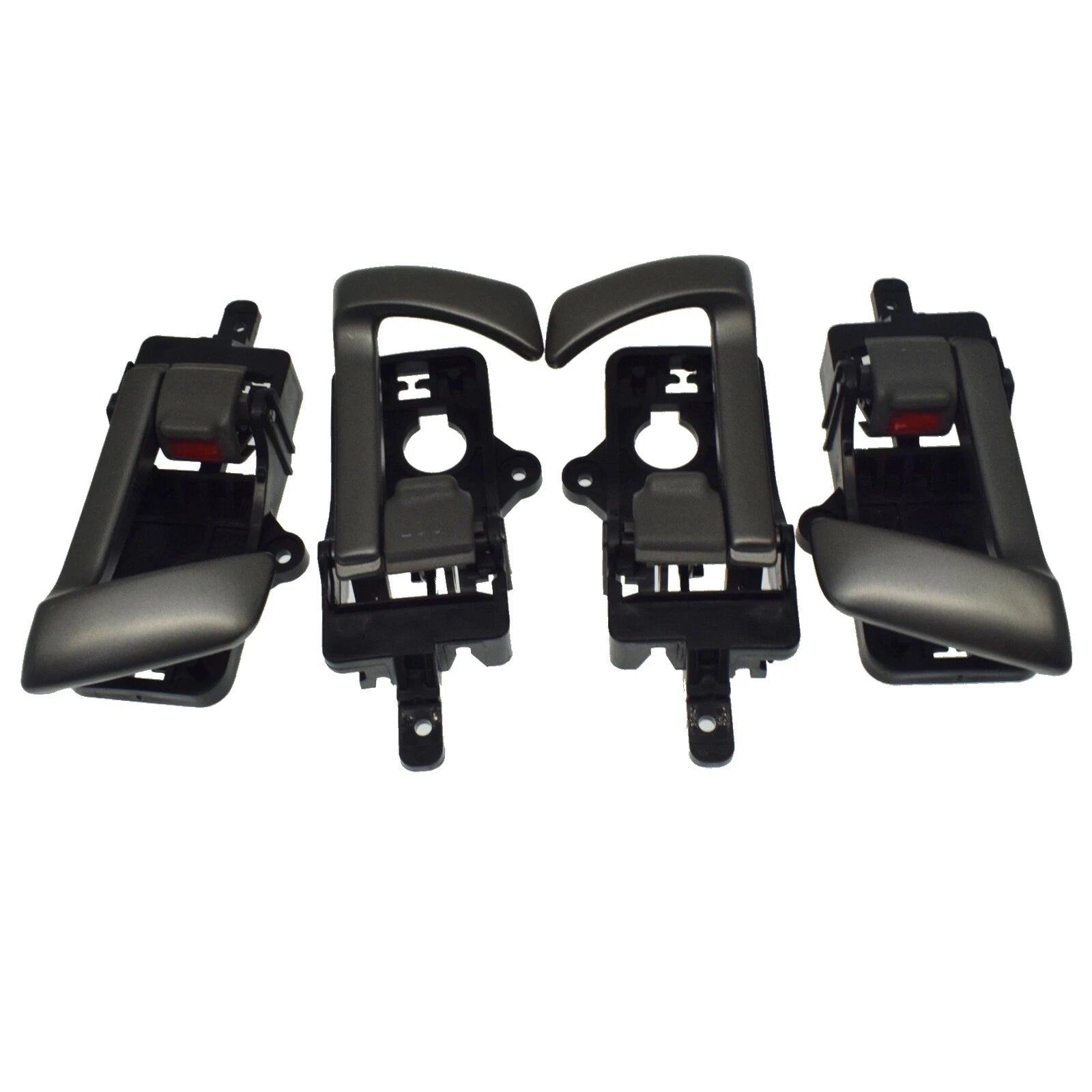 Left Right 4PCS Inside Interior Door Handle Grey For Hyundai Santa Fe 2007-2012 6B93BC-57