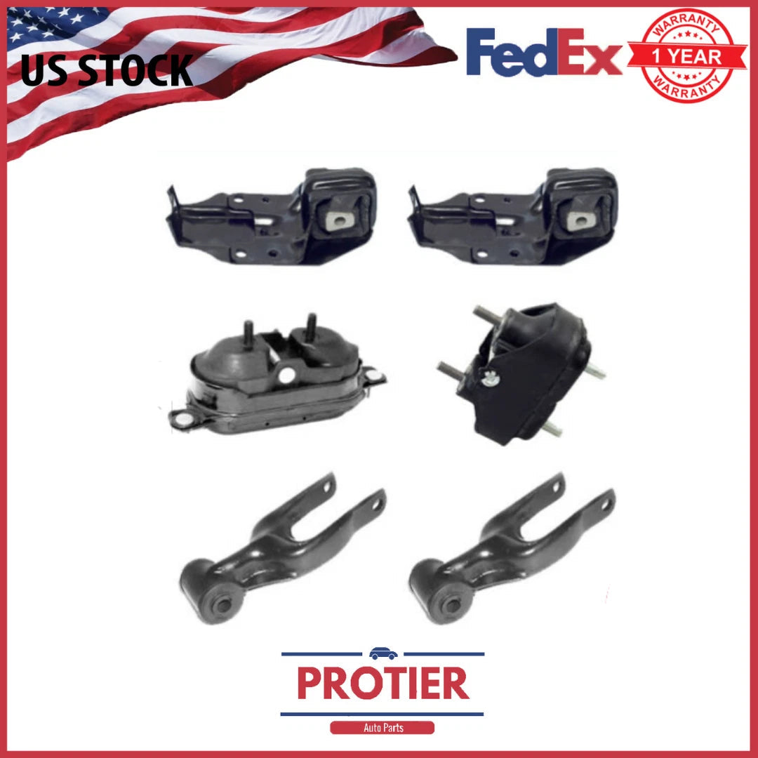Motor & Trans Mount 6PCS Set For chevy Lumina 3.1/3.8L /Monte Carlo 3.1/3.4/3.8L 6B93BC-57