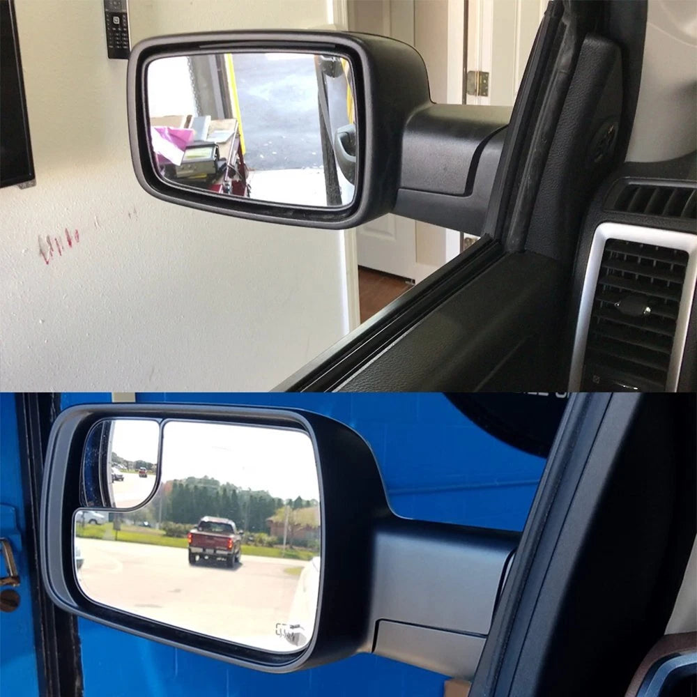 Exterior Mirror Glass Power Heated LH Drive Sides for Dodge Ram 1500 2500 EOA 6B93BC-57