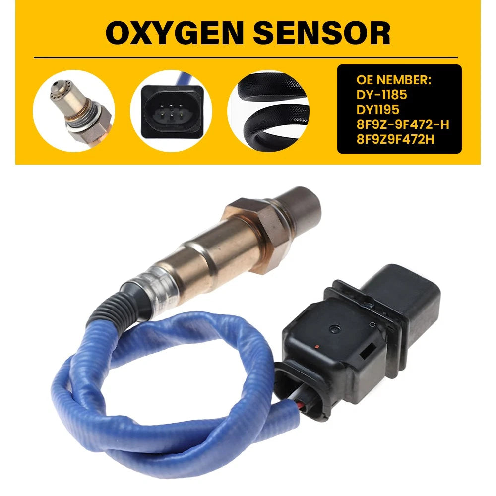 DY1185 Oxygen Upstream Sensor 5-Wire 8F9Z-9F472-H for Ford Lincoln F-150 F-450 A 6B93BC-57