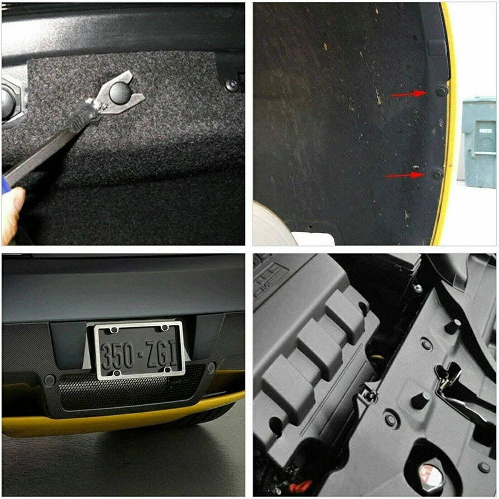 For Honda Hood Acura Fender Push Rivet Retainer Bumper Fastener Type Accessories 6B93BC-57