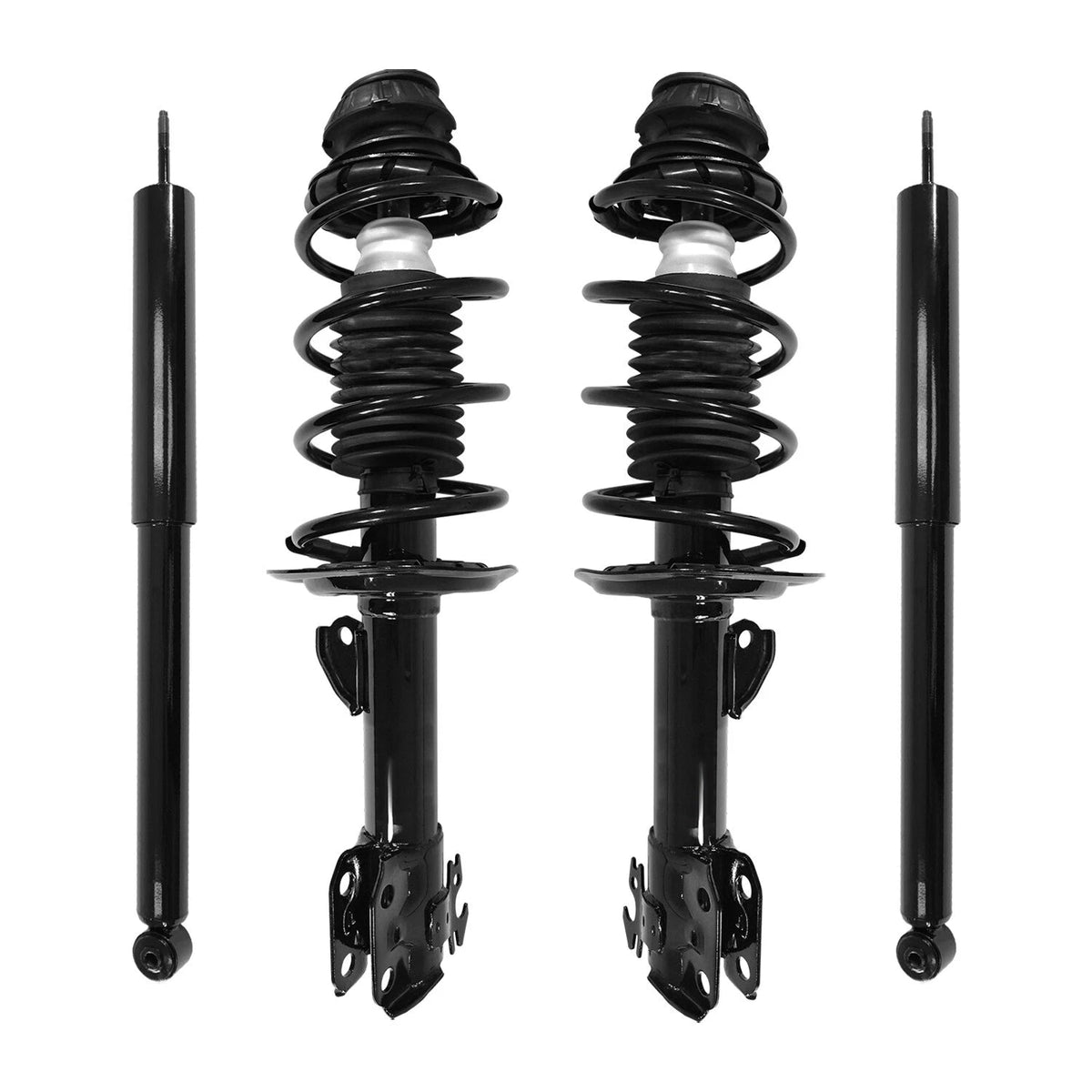 Front & Rear Complete Strut Assembly Shock Kit for 2006-2015 Toyota Yaris 6B93BC-57