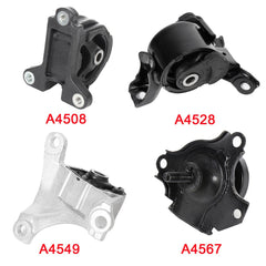 ECCPP 4Pcs Transmission Motor Mounts For 2002 2003 2004 2005 Honda Civic Si 2.0L 6B93BC-57