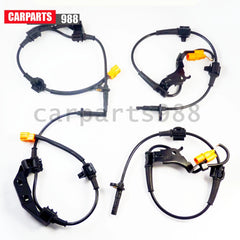 4Pcs ABS Wheel Speed Sensor Front Rear Left Right For Honda CR-V 2.4L 2002-2006 6B93BC-57