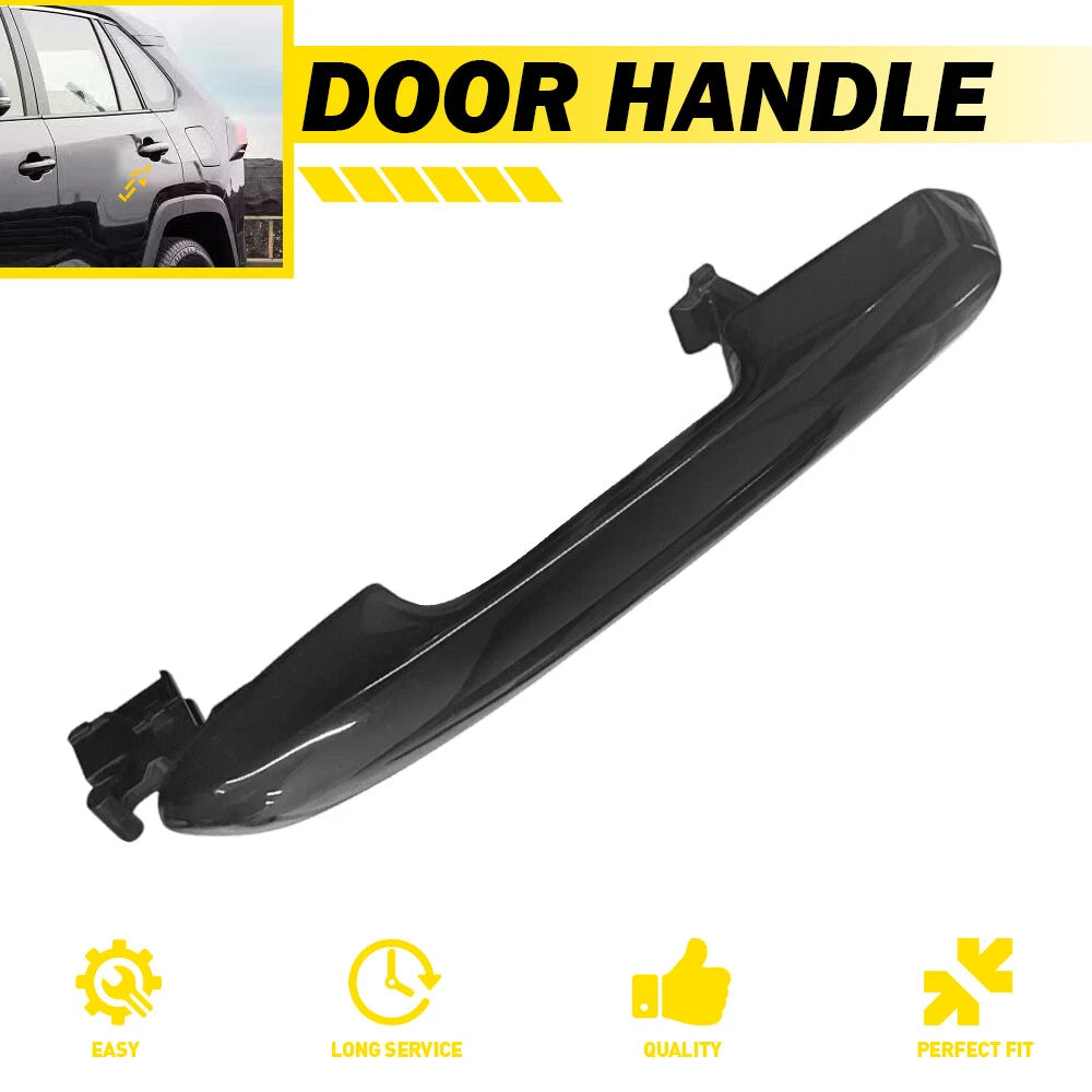 Rear Driver Passenger Textured Exterior Door Handle for Toyota Rav4 2017-2023 EA 6B93BC-57