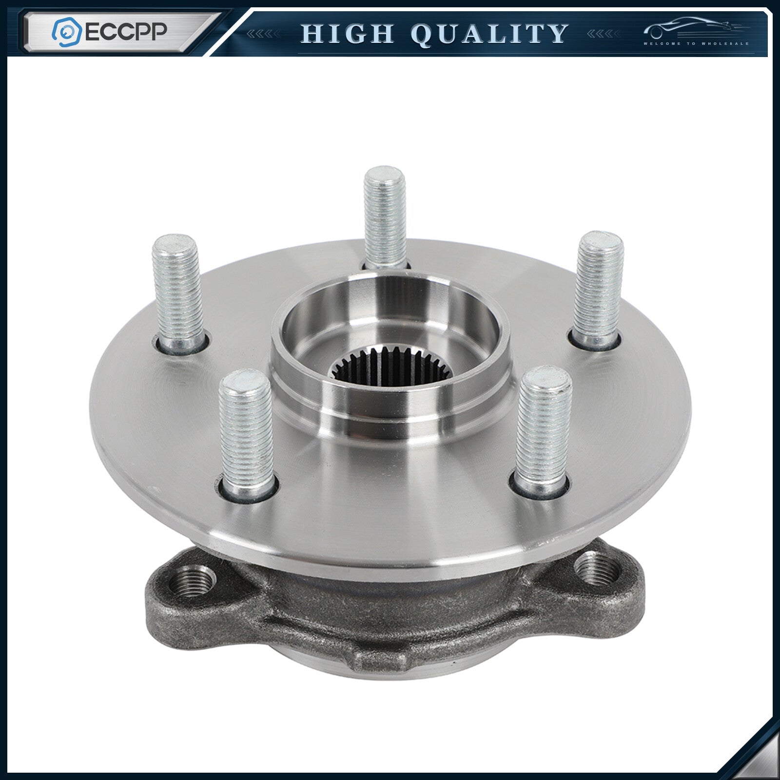 2Pc Wheel Hub Bearings Front For Toyota Avalon Camry RAV4 Venza Lexus ES250 2.5L 6B93BC-57