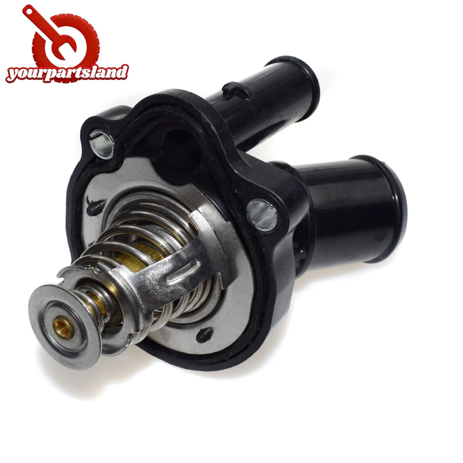 Thermostat & Housing For Mazda 3 2.0L 2.3L 2.5L 07-13 Ford Focus EcoSport 2.0L 6B93BC-57