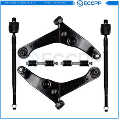Front Lower Control Arm Inner Tie Rod End Sway Bar For 2003-06 Mitsubishi Lancer
