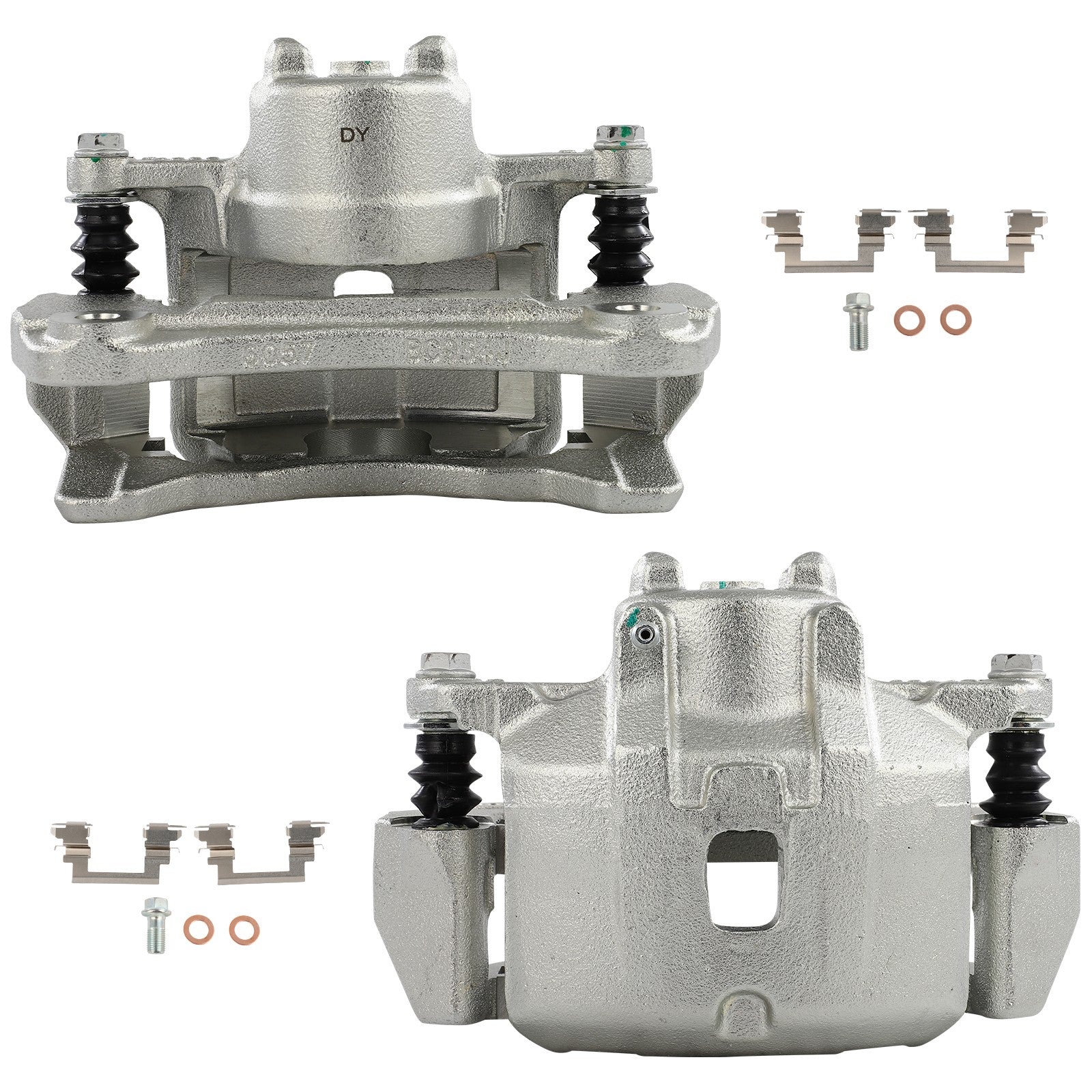Front Brake Calipers 2Pcs For 2006-2012 Mitsubishi Eclipse 19B2614C 19B2615C 6B93BC-57