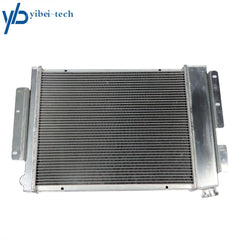 1967-1969 For Chevy Camaro Pontiac Firebird MT 3 Row Radiator+Shroud Fan 6B93BC-57