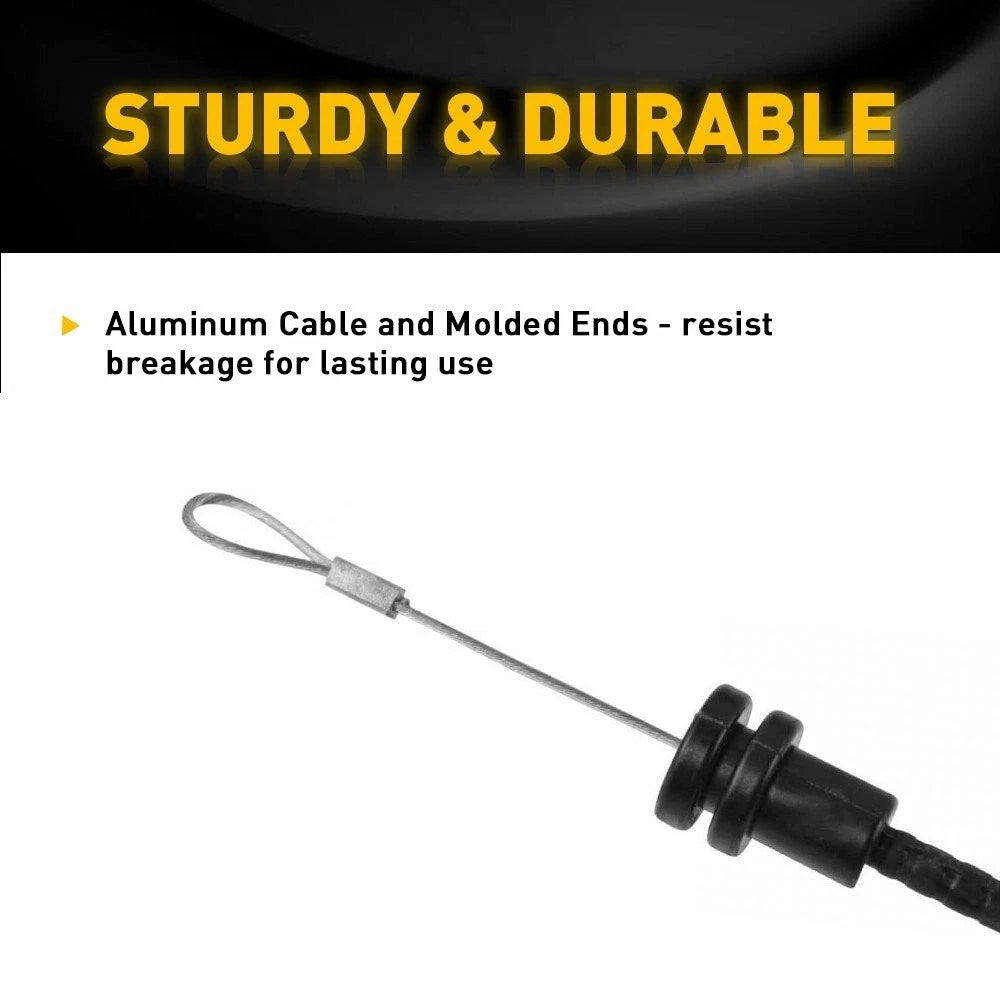 Hood Latch Release Cable For Ford F150 F250 F350 Bronco 1992-1997 F2TZ16916A EOA 6B93BC-57