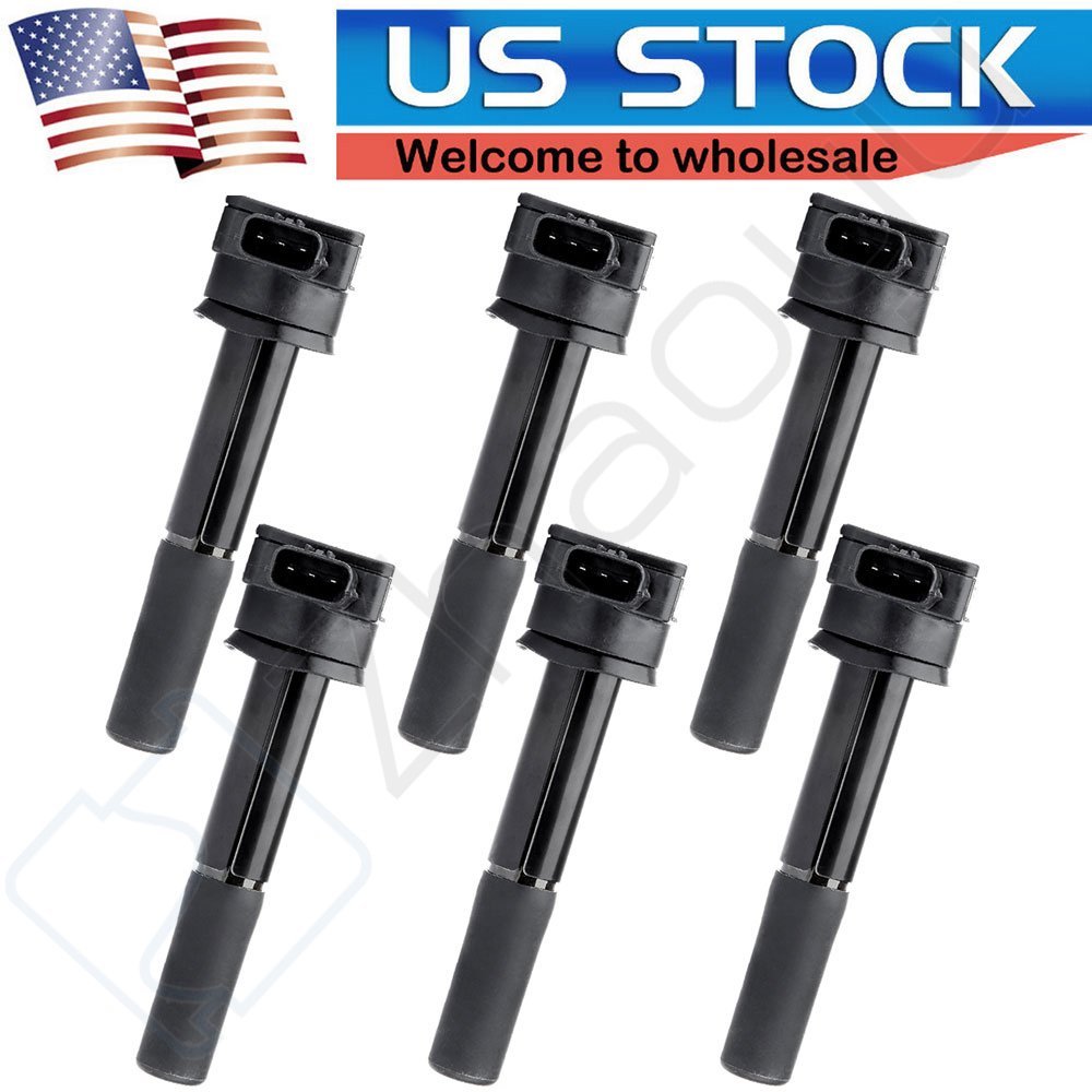 Set of 6  IGNITION COIL For 2004-2008 Mitsubishi Endeavor Galant C1505 UF481 KOEEP